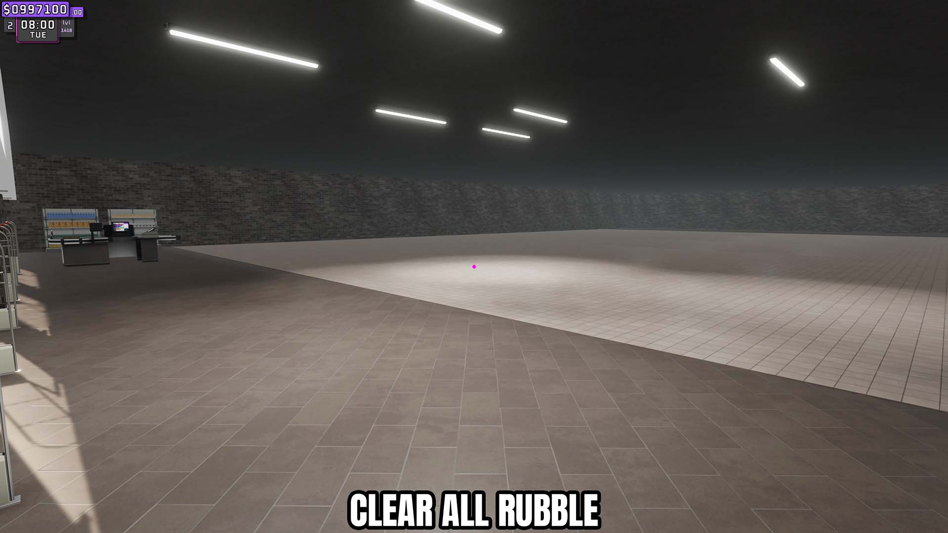 Supermarket Together — Clear Pillars and Debris (screenshot 3)